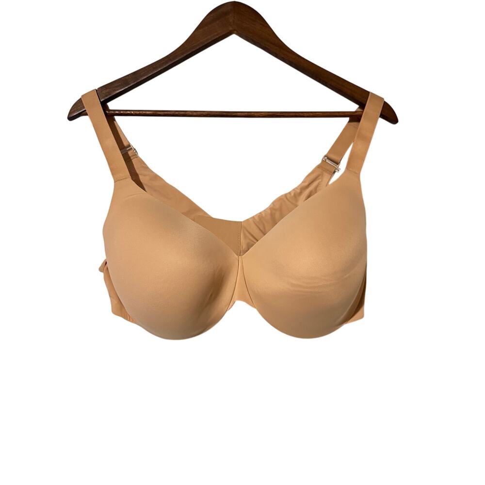 NWT SKIMS Smoothing Intimates Full Coverage Lightly Lined Bra 40DD Clay - Picture 2 of 6